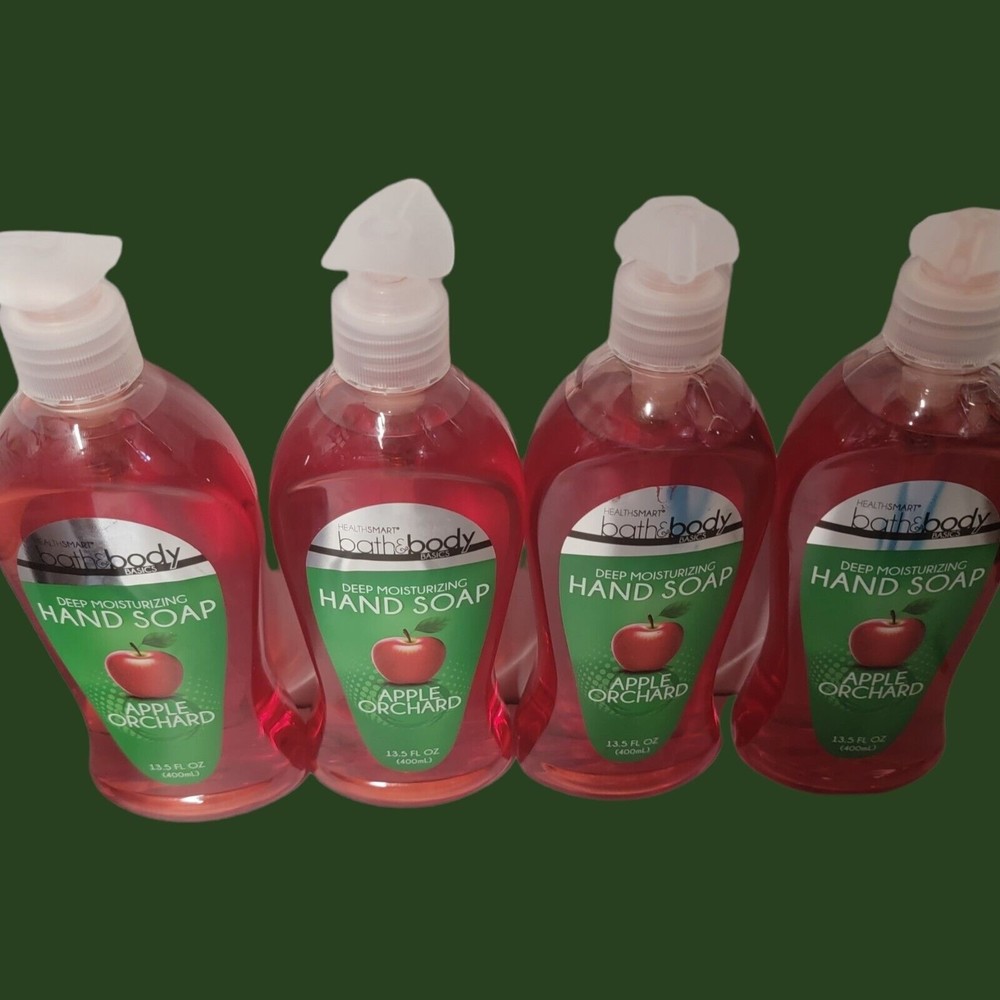 DEEP MOISTURIZING‎ HAND SOAP 13.5 FL OZ X 4  Apple Orchard